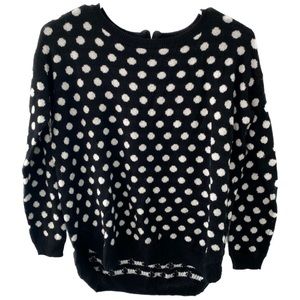 H&M polka dot sweater